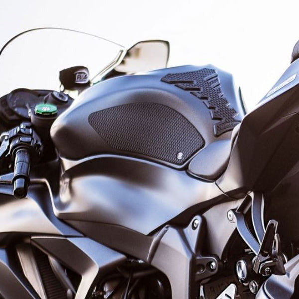 TechSpec SnakeSkin Tank Grip Pads (3pcs) '13-'24 Kawasaki ZX6R 636