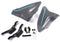 Pyramid Rear Infill Panels 24-25 Yamaha MT-09 | Midnight Cyan (Except SP Model)