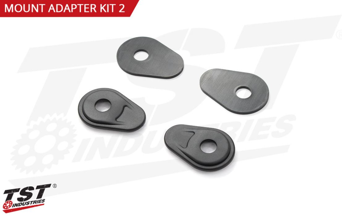 TST Industries Indicator Adapter Kit 2 Set for Yamaha & Some Honda/Kawasaki Models (*Must Check fitment Chart)