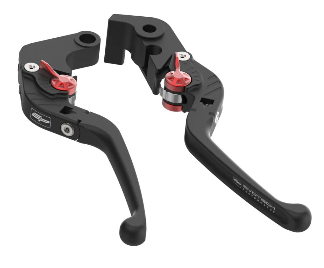 Evotech Performance Evo Brake & Clutch Levers - Yamaha MT-07/FZ-07/MT-09/FZ-09/XSR700/XSR900/FJ-09/Tracer 900 GT/Tenere 700