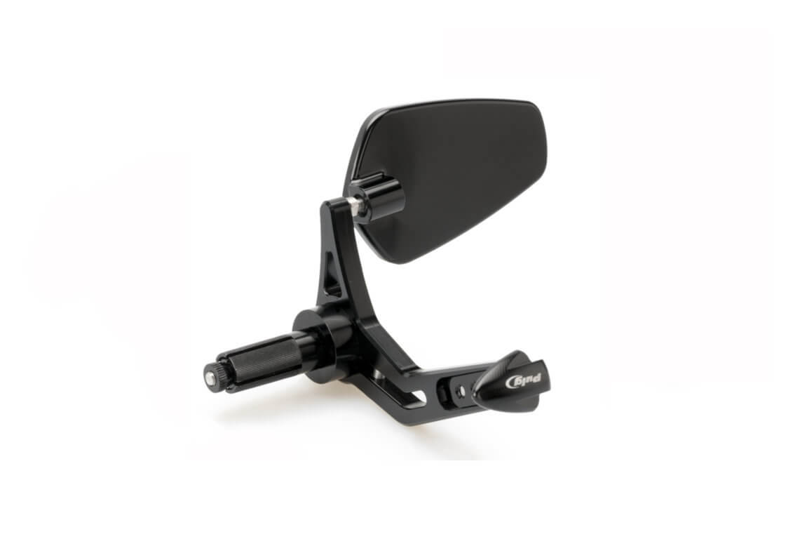 Puig Universal Clutch Lever Protector w/ Rearview Mirror Pro
