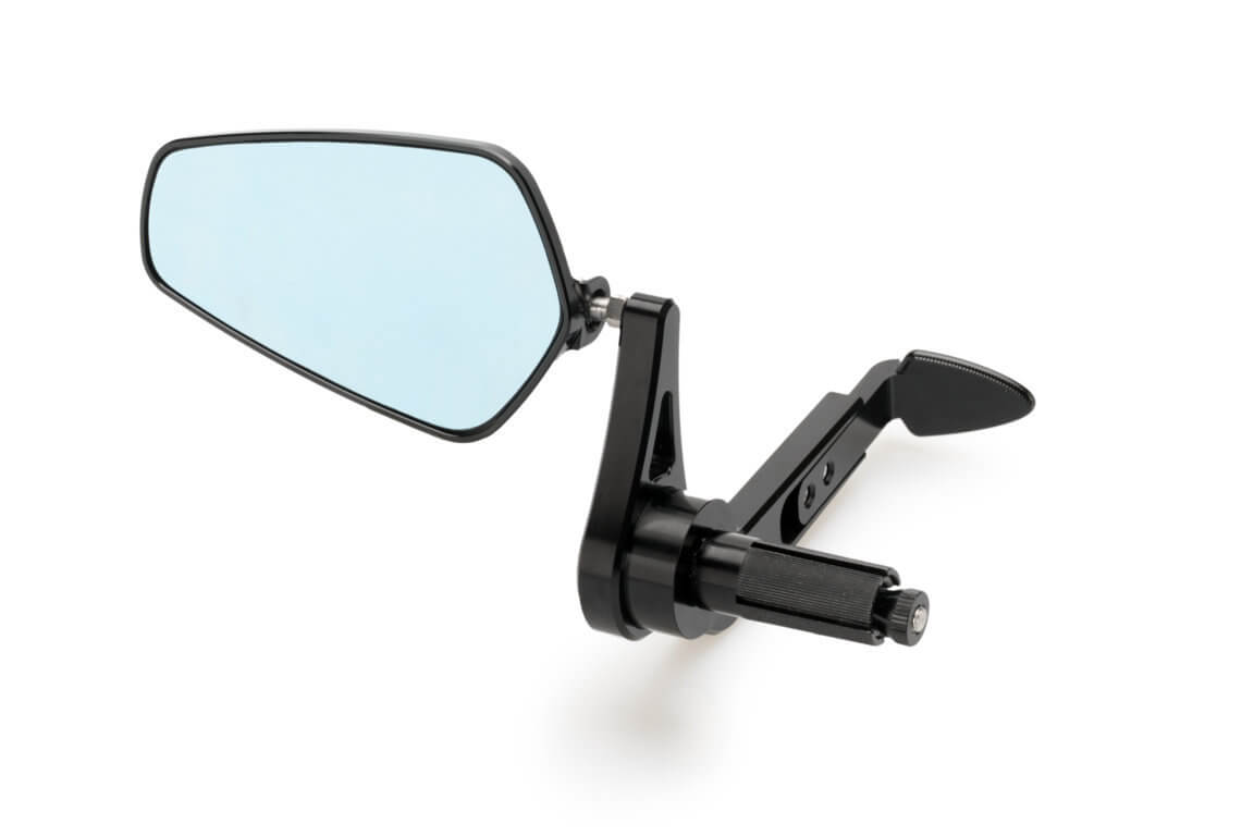 Puig Universal Clutch Lever Protector w/ Rearview Mirror Pro