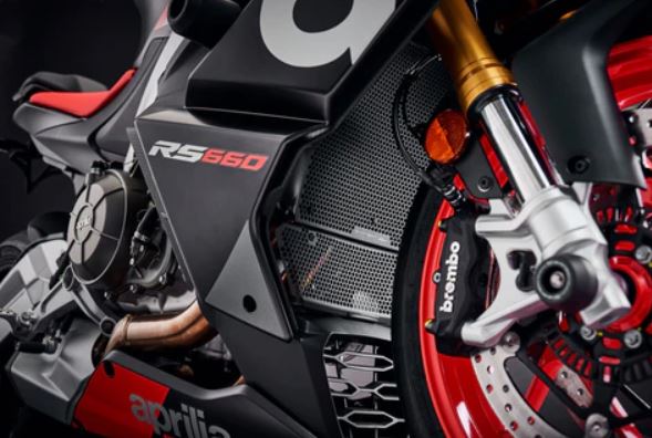 Evotech Performance Radiator & Header Guards 21-26 Aprilia RS 660