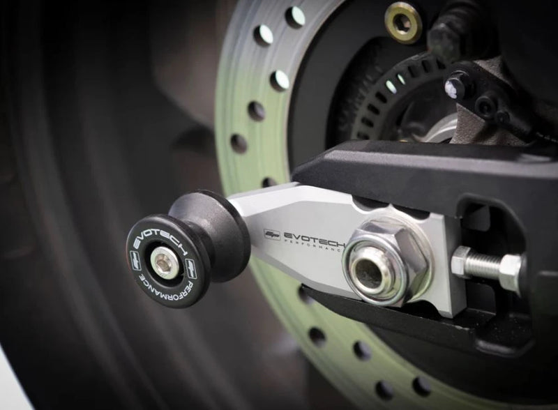 Evotech Performance Paddock Stand Chain Adjuster Blocks for Honda (*MUST check fitment tab)