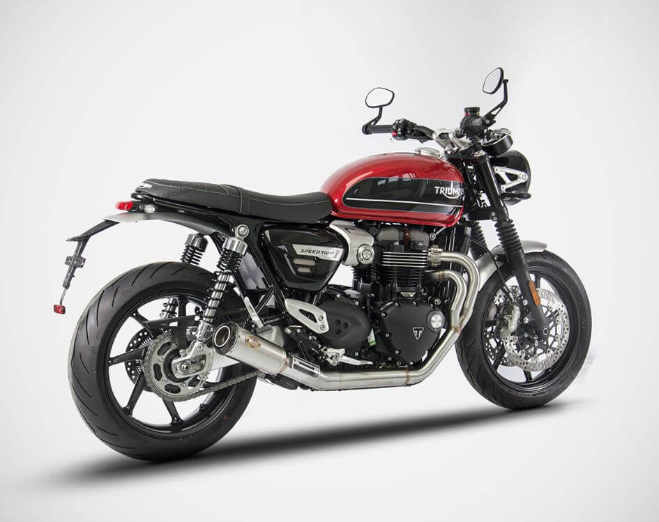 ZARD 2>1 Stainless Steel SP Full Exhaust '19-'23 Triumph Speed Twin 1200