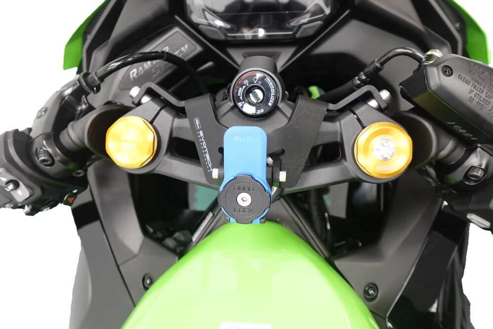 【MI】 EP Quad Lock Sat Nav Mount 23-24 Kawasaki Ninja ZX-4R/RR