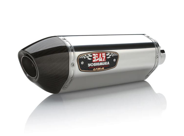 Yoshimura Street R77 Slip On Exhaust '11-'24 Suzuki GSXR 600/750