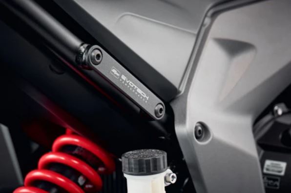 Evotech Performance Footrest Blanking Plate Kit '21+ Triumph Trident 660