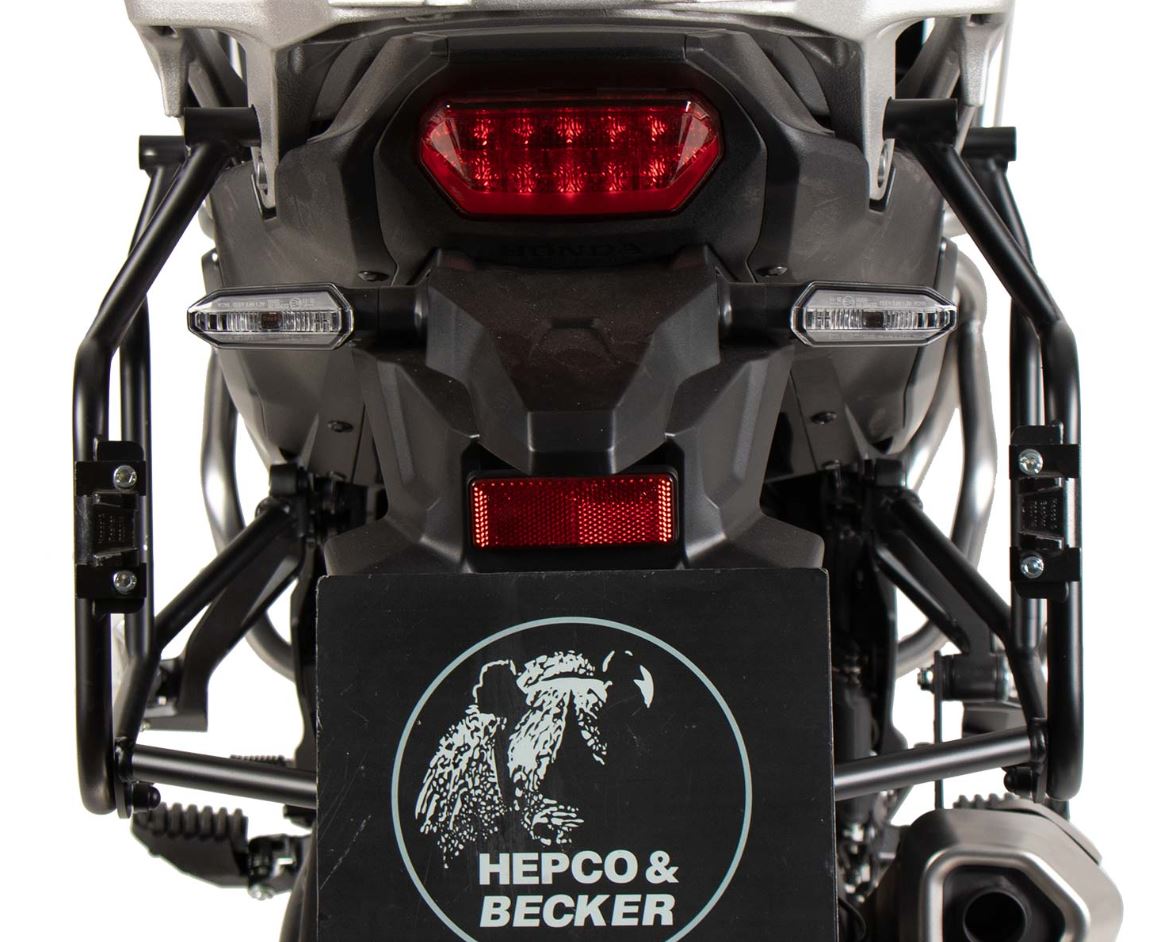 Hepco & Becker Side Carrier Permanent Mount '24- Honda Transalp XL750 | Black