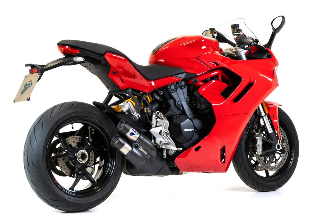 Termignoni Double Silencer Slip-On Exhaust 21- Ducati Supersport 950/S