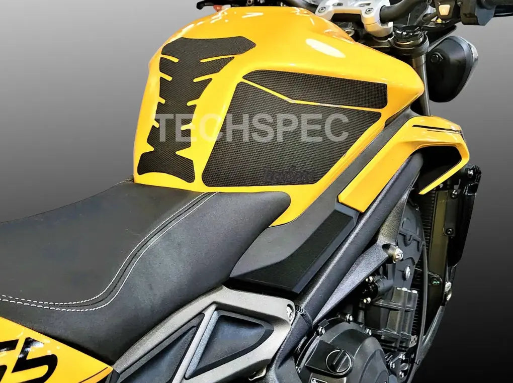 TechSpec XL2 Tank Grips 24-26 Triumph Street Triple 765 R/RS | 5 pieces