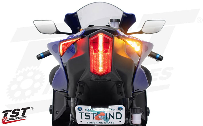 TST Industries Sequential LED Integrated Tail Light 22-24 Yamaha YZF-R7