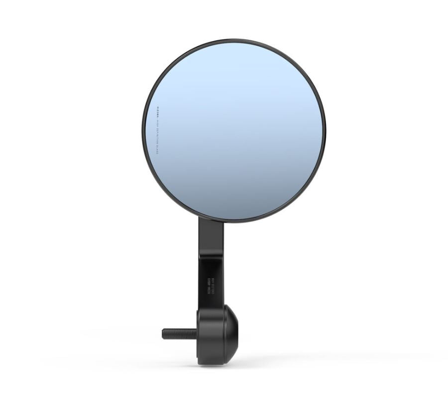 Rizoma Eccentrico Motorcycle Bar Mount Mirror (Each)