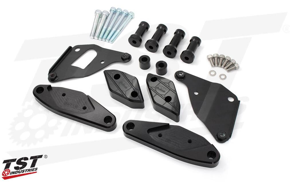 TST Industries Frame Slider Crash Protection 24-26 Suzuki GSX-8R