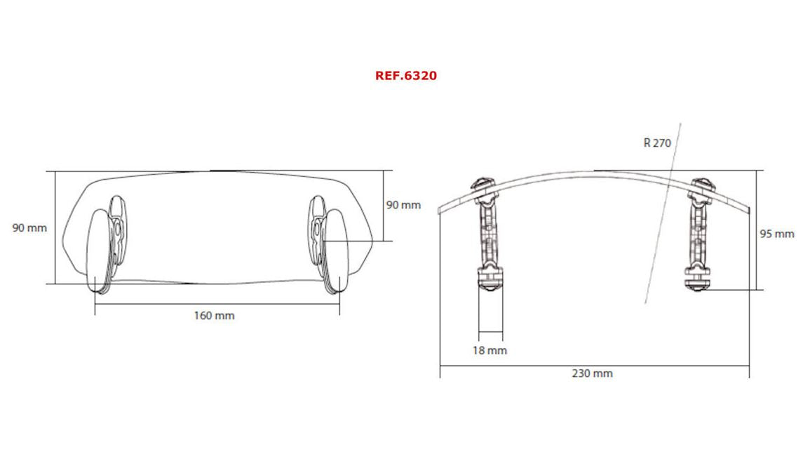 Puig Multi Adjustable Clip-On Windscreen Visor