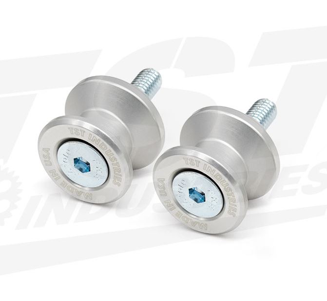 TST Industries M10 Anodized Aluminum Swingarm Spools | *Check Fitment Chart
