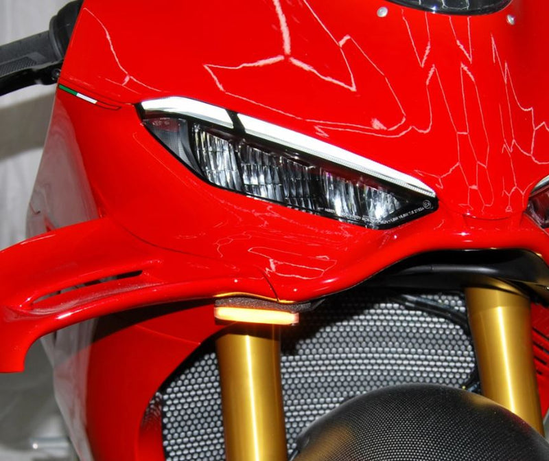 New Rage Cycles Front Turn Signals 2025 Ducati Panigale V4