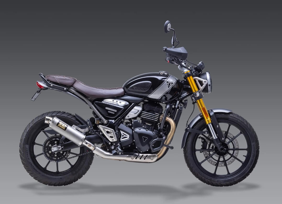 Yoshimura GP-Magnum Slip-On Exhaust 24-25 Triumph Speed/Scrambler 400