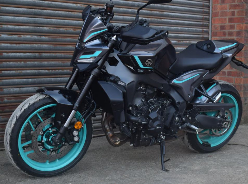 Pyramid Rear Infill Panels 24-25 Yamaha MT-09 | Midnight Cyan (Except SP Model)