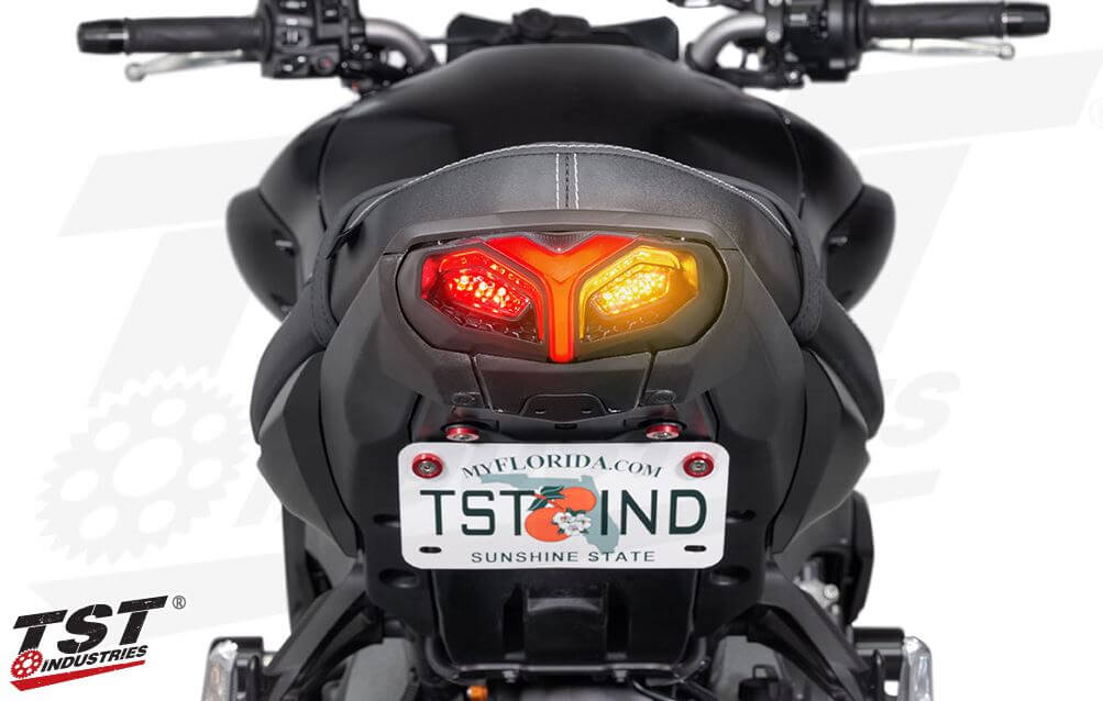 TST Industries Programmable & Sequential LED Integrated Tail Light 22-25 Yamaha MT-10