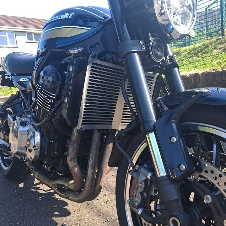 Pyramid Radiator Guard 21-26 Kawasaki Z900RS | Matte Black