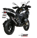 MIVV Oval Carbon Slip-On Exhaust '19-'23 BMW R 1250 GS/ADV