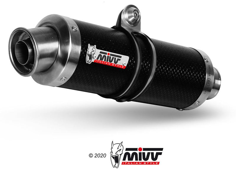 MIVV GP Carbon Slip-On Exhaust '11-'16 Aprilia RSV4/Tuono V4 APRC