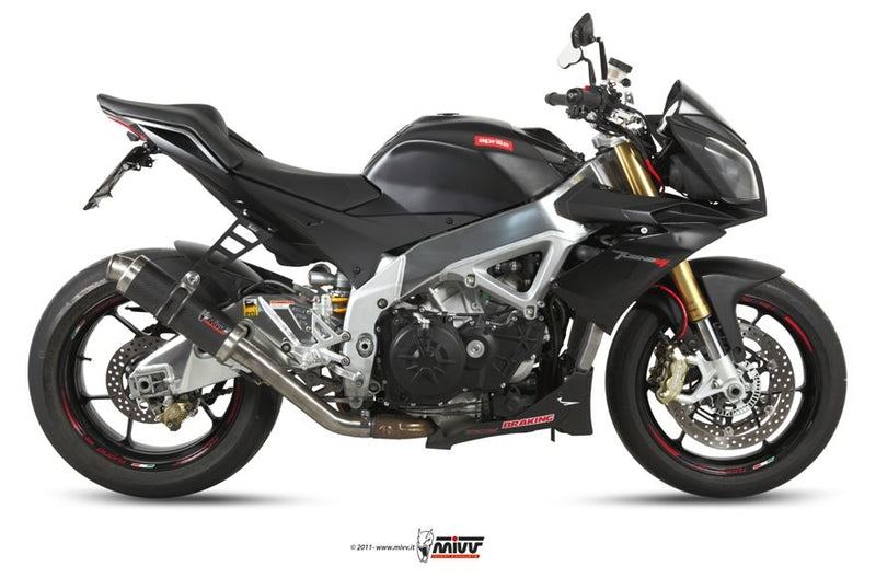 MIVV GP Carbon Slip-On Exhaust '11-'16 Aprilia RSV4/Tuono V4 APRC