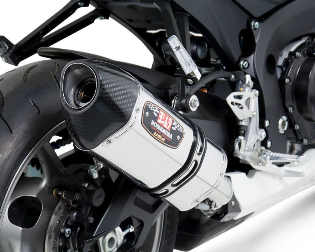 Yoshimura Street R77 Slip On Exhaust '11-'24 Suzuki GSXR 600/750