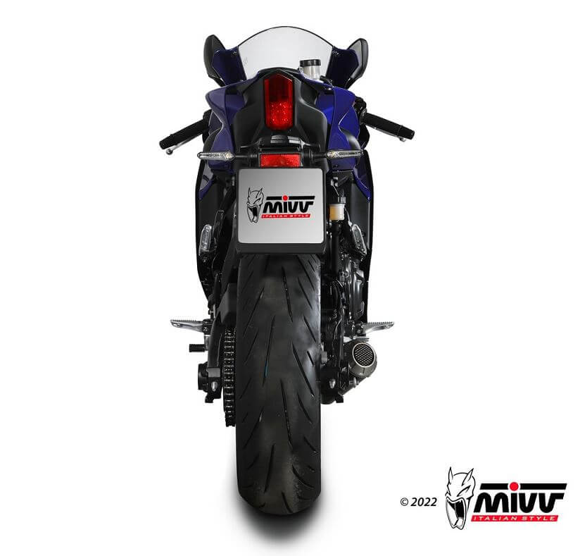 MIVV MK3 Carbon Full Exhaust '22-'23 Yamaha R7