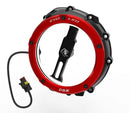 DBK EVO LED Clear Clutch Cover 19-25 BMW S1000RR, 21-25 S1000R/XR, 23-25 M1000R, 21-24 M1000RR, 24-25 M1000XR