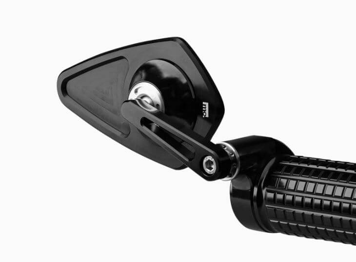 Motogadget m-view blade Flip Bar End Mirror for 7/8 & 1" Handlebars (Each)