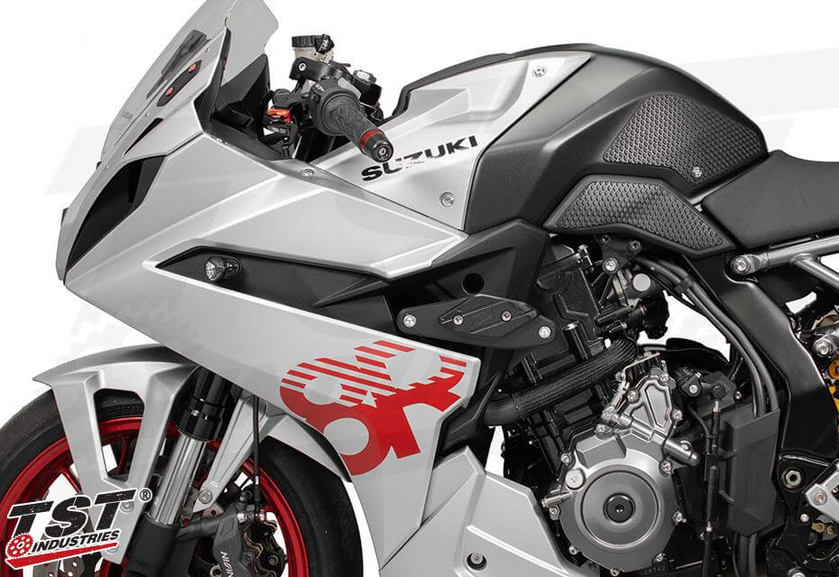 TST Industries Frame Slider Crash Protection 24-26 Suzuki GSX-8R