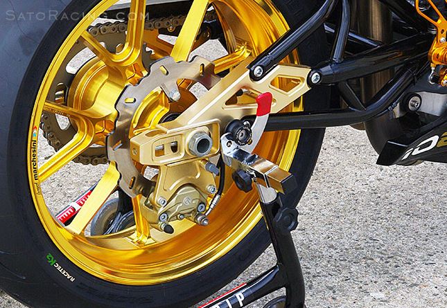 Sato Racing Swingarm Spools 12-17 KTM RC390, Duke 390 | M10 x 1.25