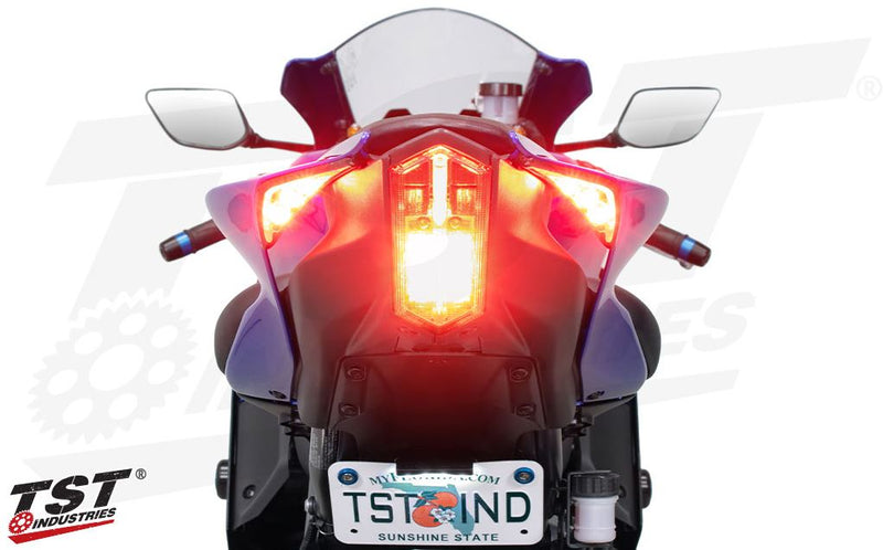 TST Industries Sequential LED Integrated Tail Light 22-24 Yamaha YZF-R7