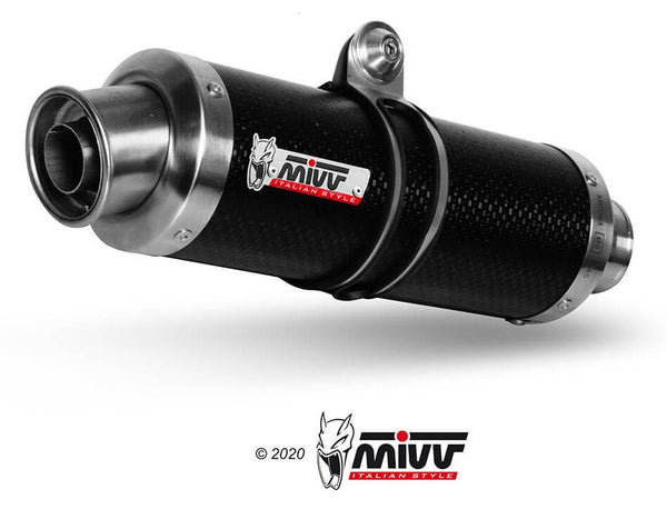 MIVV GP Carbon Slip-On Exhaust '16-'17 Triumph Speed Triple 1050 R/S/RS