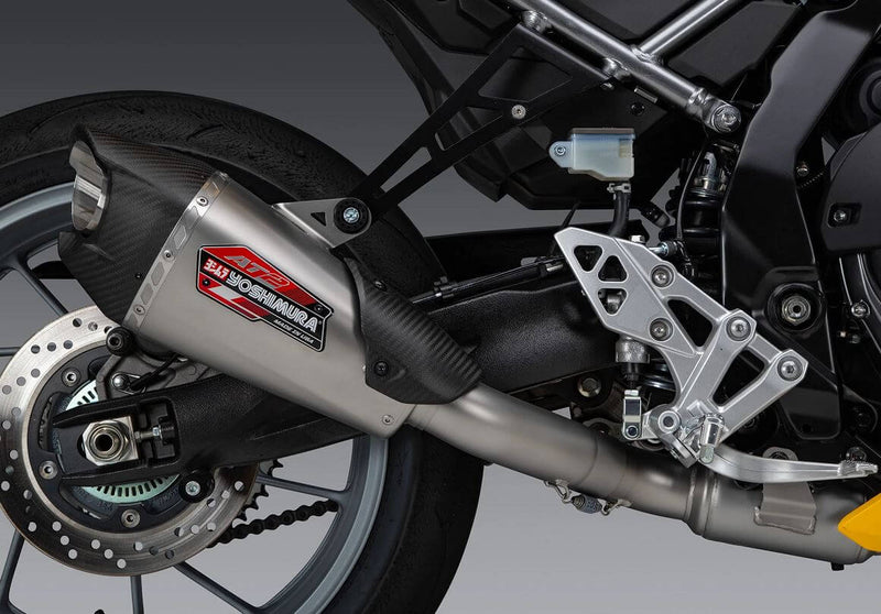 Yoshimura AT2 Stainless Full Exhaust 23-24 Suzuki GSX-8S/R