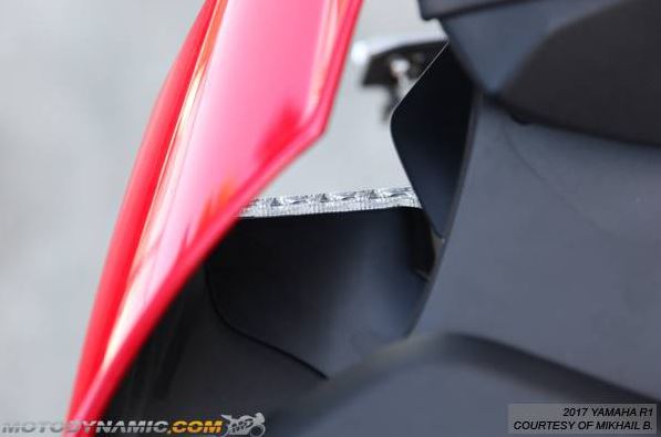 Motodynamic In Vent LED Rear Turn Signals '15-'23 Yamaha R1, '15-'18 R1M