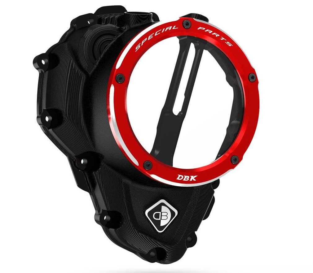 DBK Special Parts 3D-EVO Clear Clutch Cover  '21-'23 Triumph Speed Triple RR/RS