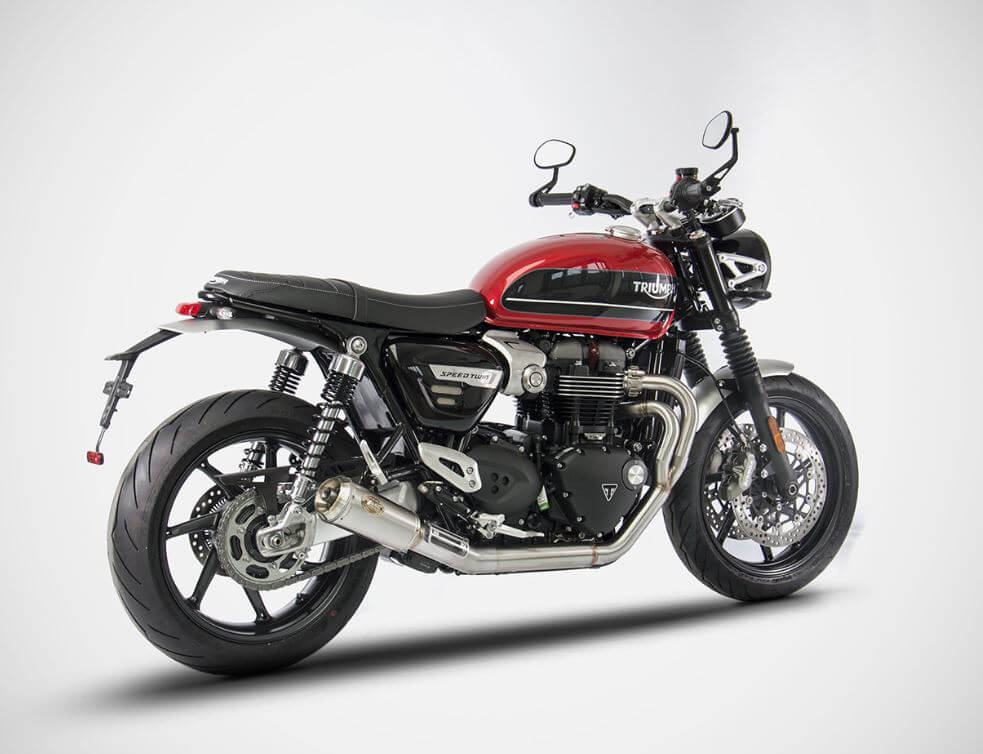 ZARD 2>1 Stainless Steel SP Full Exhaust '19-'23 Triumph Speed Twin 1200