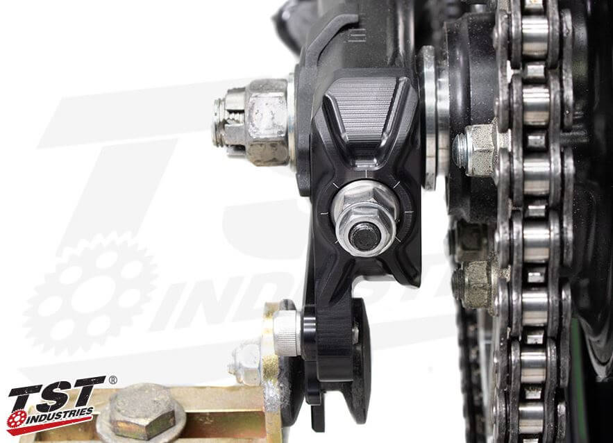 TST Captive Chain Adjuster & GP Lifter System '23- Kawasaki ZX-4RR