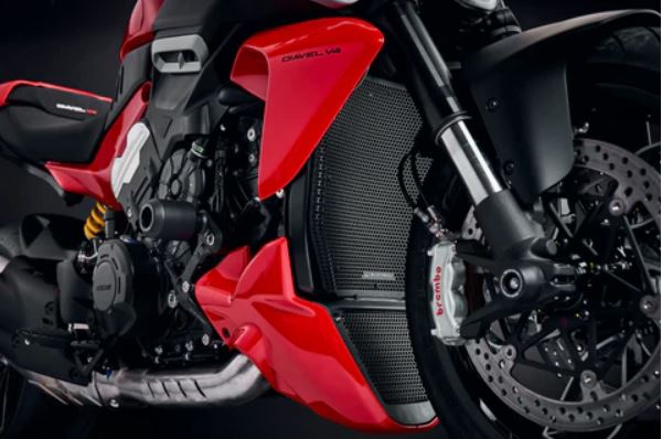 Evotech Performance Radiator and Oil Cooler Guard Set '23+ Ducati Diavel V4