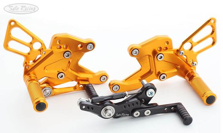 Sato Racing Adjustable Rearsets '22- Triumph Speed Triple 1200 RR