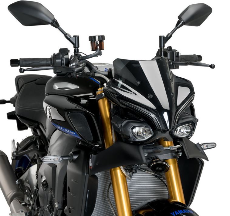 Buy Puig Downforce Naked Frontal Spoilers '21-'23 Yamaha MT-09 / SP