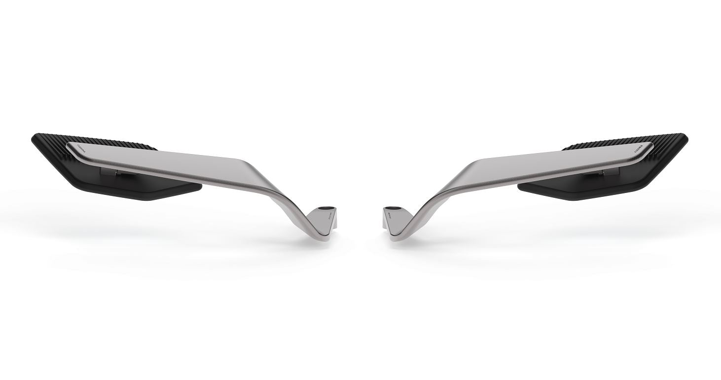 Buy Rizoma Stealth Max Naked Mirrors | Motostarz Canada