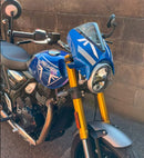 Pyramid Fly Screen 24-25 Triumph Speed 400 | Caspian Blue/Storm Grey