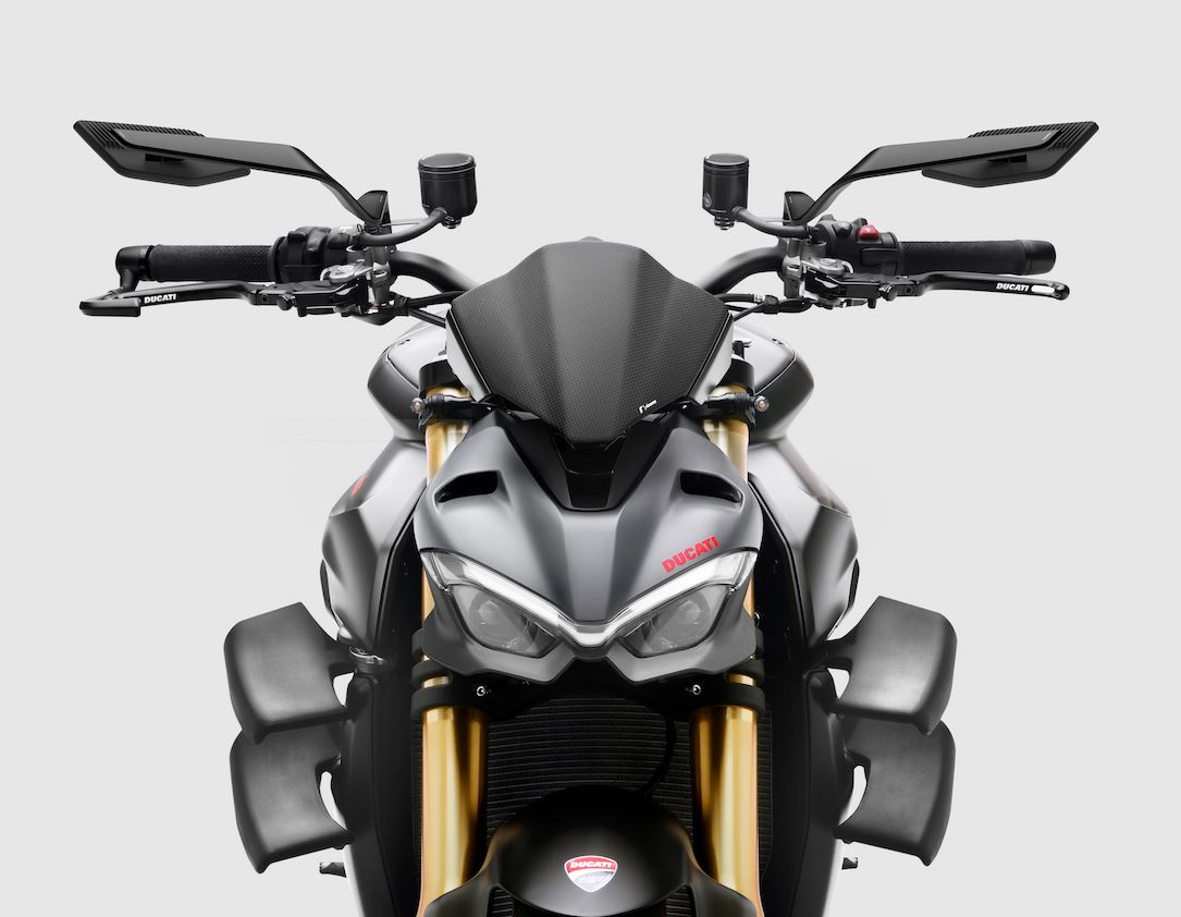 Stealth Max mirror for Naked 右のみ Buy Rizoma Stealth Max Naked Mirrors | Motostarz Canada