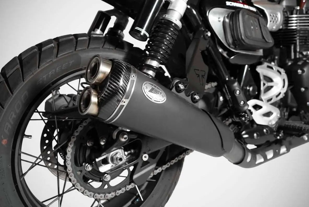 ZARD Stainless Steel Full Exhaust 24-25 Triumph Scrambler 1200