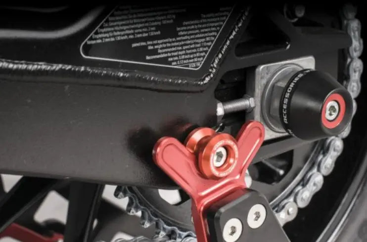 Womet-Tech Aluminum Swingarm Spools Sliders | M6