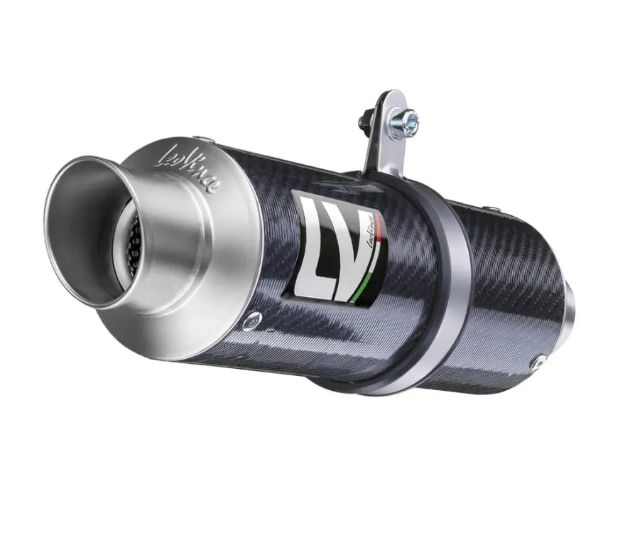 LeoVince GP Corsa Carbon Slip-On Exhaust - Kawasaki Ninja 400/500/SE, Z400/500
